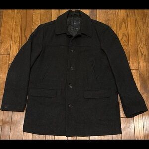 J. Crew university jacket in charcoal large